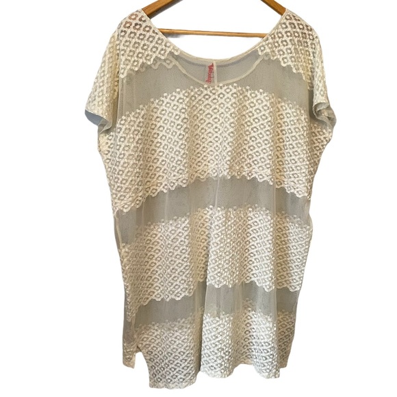 FREE PEOPLE Swim Coverup Tunic Moonlight Breeze S - Picture 5 of 9